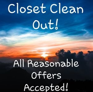 🔥CLOSET CLEAN OUT🔥